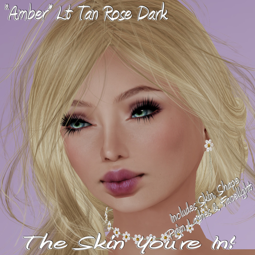 TSYI! Amber Lt Tan Rose Standard