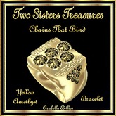TST - CHAINS THAT BIND YELLOW AMETHYST BRACELET YG