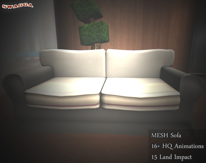 [SWaGGa] Mesh Sofa: Biege