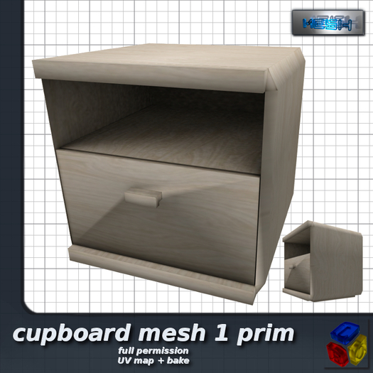 -LEO- cupboard [MESH] 1 prim full permission