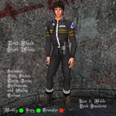Emt Black Shirt White