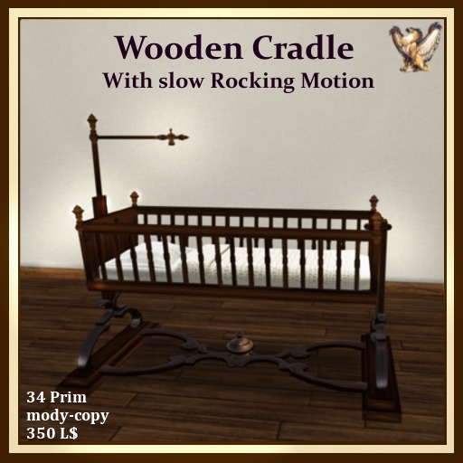 *IOLAIR* Wooden Cradle ~ Box 2