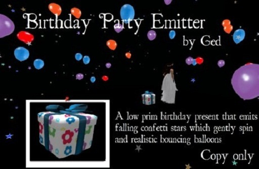 Birthday Party Balloon Emitter