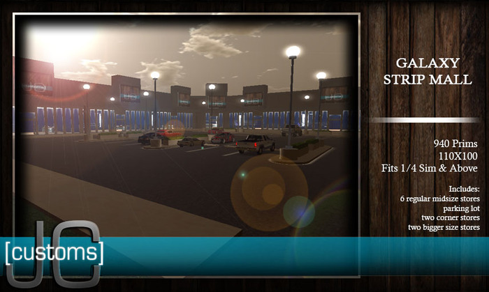 JC[Customs] - Galaxy Strip Mall -BOXED-
