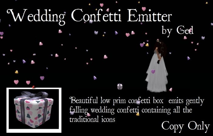 Wedding Confetti Emitter 