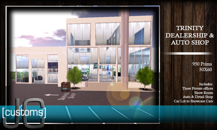 JC[Customs] - Trinity Dealership & Auto Shop -BOXED-