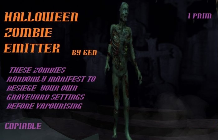 Halloween Zombie Emitter (boxed)