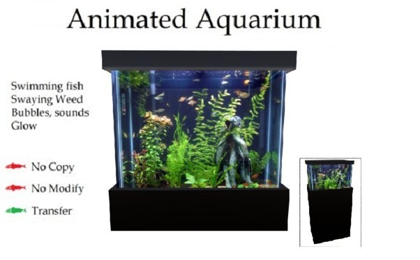 Animated Aquarium  in Black by Ged