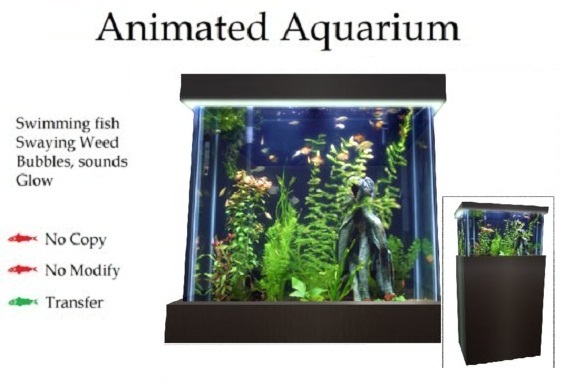 Animated Aquarium  in Chrome by Ged