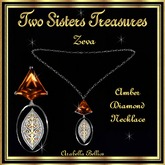 ZEVA AMBER DIAMOND NECKLACE