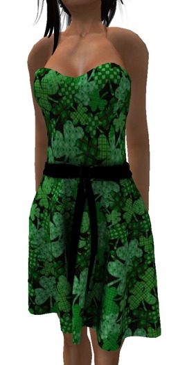 Mesh Shamrock Zest Dress