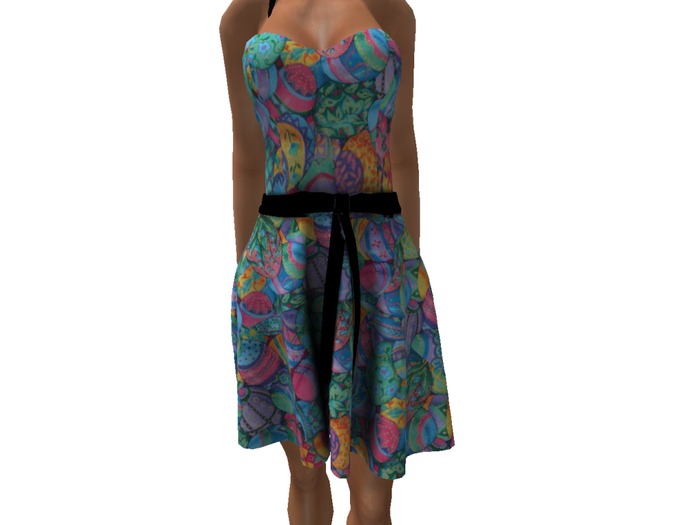 Mesh Easter Zest Dress