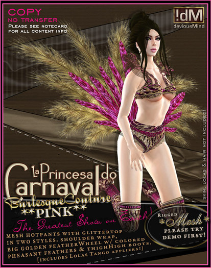 !dM deviousMind "Princesa do Carnaval" **EMERALD** (BOX)