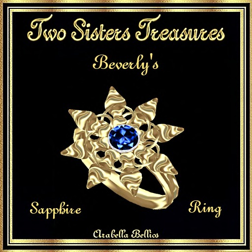 TST - BEVERLY'S SAPPHIRE RING YG