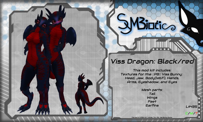 ::Sym:: Viss Dragon: Black Red