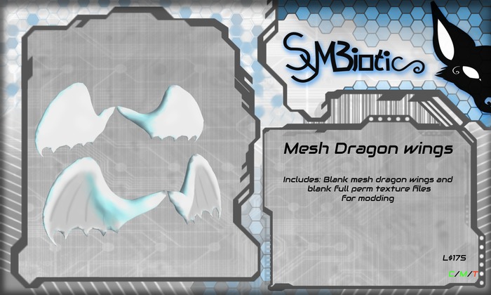 ::Sym:: Mesh Dragon Wings