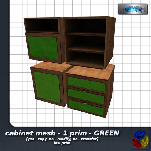 -LEO- cabinet - GREEN [copy]