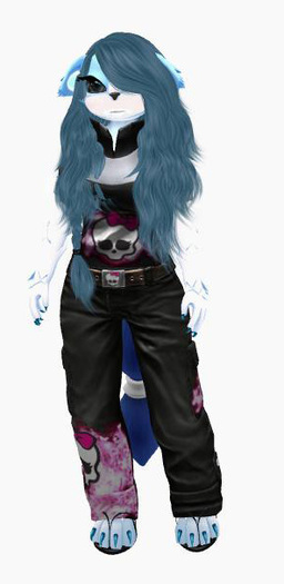 Set skull girl