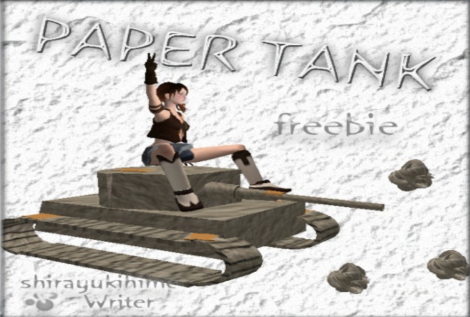 paper tank *shirayuki SHOP*