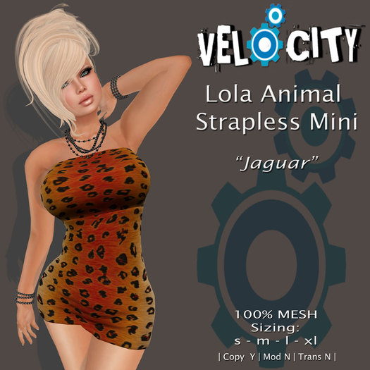 VELOCITY Jaguar Lola Mini Dress