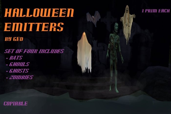 Halloween Emitters Set (boxed)