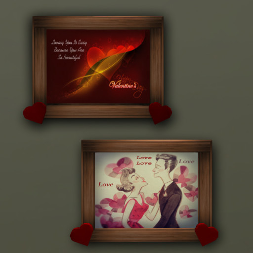 Picture Perfect FrameH2 - Love - Redwood