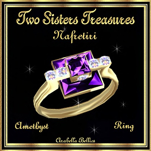 TST - NAFRETIRI AMETHYST RING YG