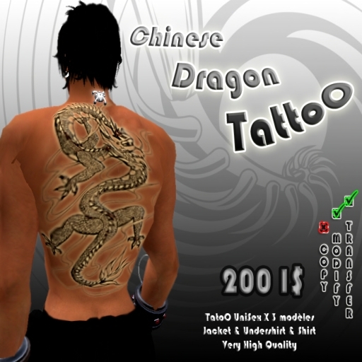 * Chinese Dragon TattoO *
