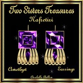 TST - NAFRETIRI AMETHYST EARRINGS YG