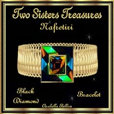 TST - NAFRETIRI BLACK DIAMOND BRACELET YG
