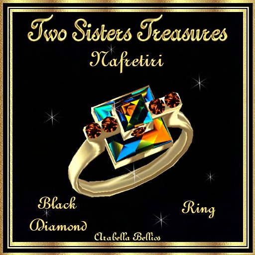 TST - NAFRETIRI BLACK DIAMOND RING YG