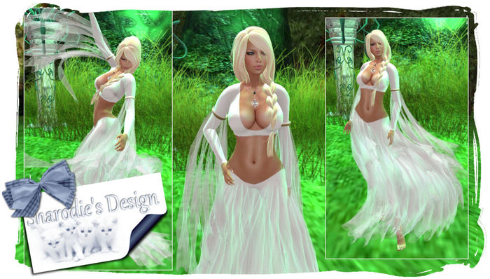 ~*~Shar's Gowns~*~Raya white