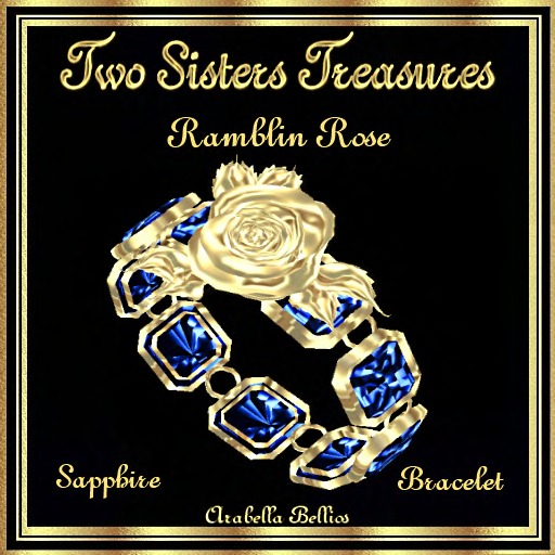 TST - RAMBLIN ROSE SAPPHIRE BRACELET YG