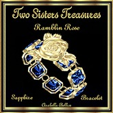 TST - RAMBLIN ROSE SAPPHIRE BRACELET YG