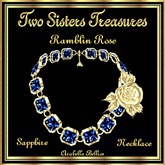 TST - RAMBLIN ROSE SAPPHIRE NECKLACE YG