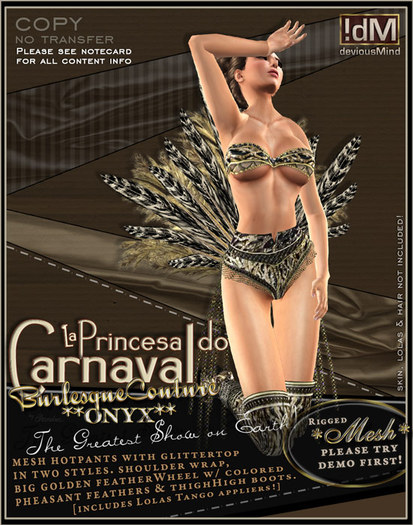 !dM deviousMind "Princesa do Carnaval" **ONYX**