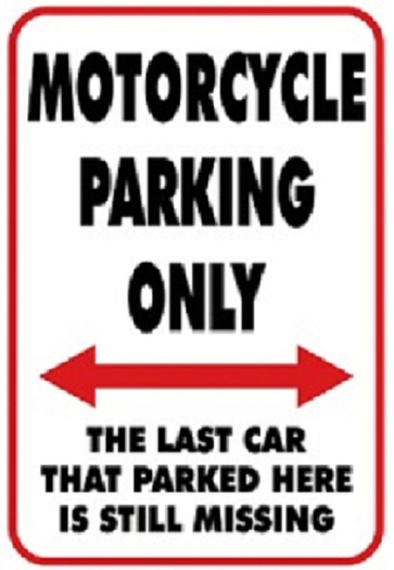 Motorcycle Parking Only