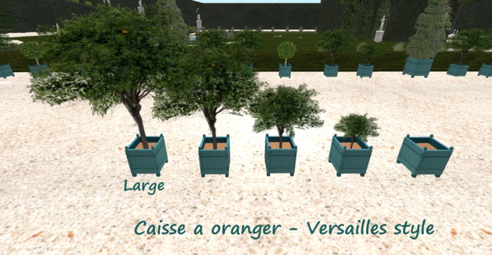 caisse a oranger - Versailles style Large