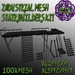 Second Life Marketplace - LPD Full Perm Industrial Mesh Stair Builders ...