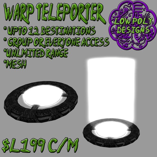 LPD Single/Group Warp Teleporter