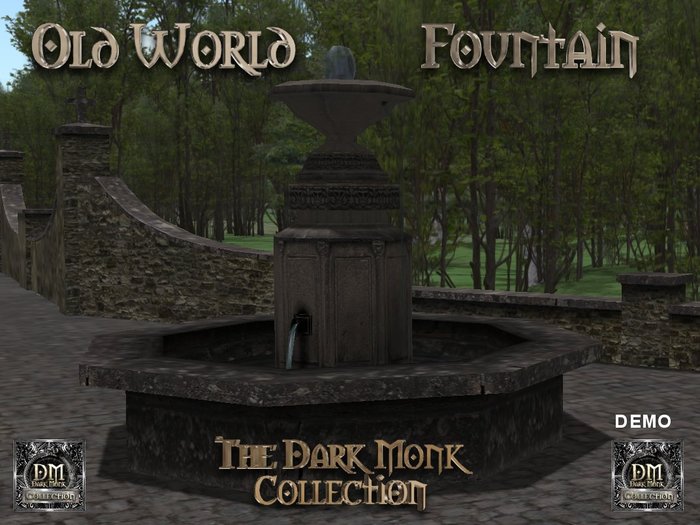 Dark Monk - Old World Fountain DEMO