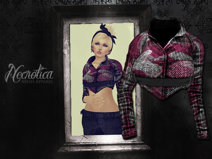 {N} - Mini Jacket (Camo Pink)