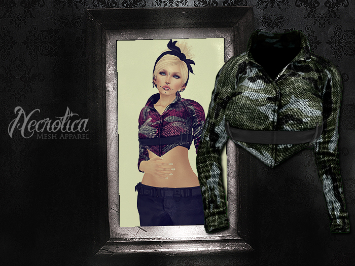 {N} - Mini Jacket (Camo Green)