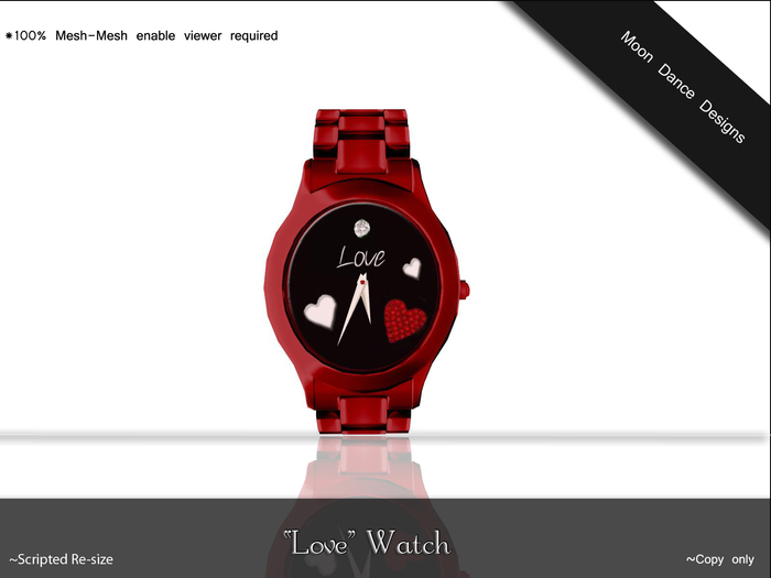 .:MDD:. Ladies Watch-Valentine's