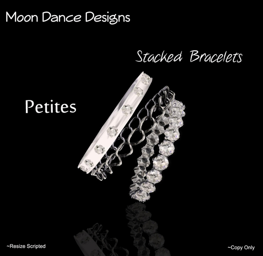 .:MDD:. Ladies Stacked Bracelets *PETITES*