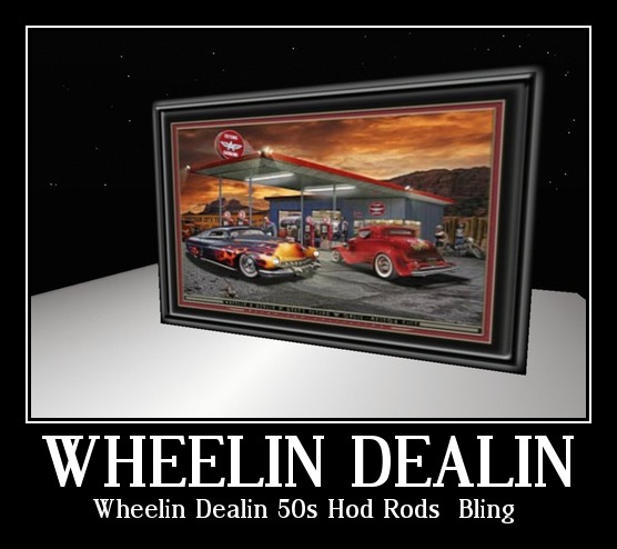 Wheelin Dealin 50's Hod Rods + Bling -