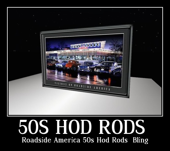 Roadside America 50's Hod Rods + Bling -