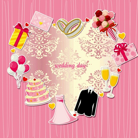 Wedding Day Greeting Card