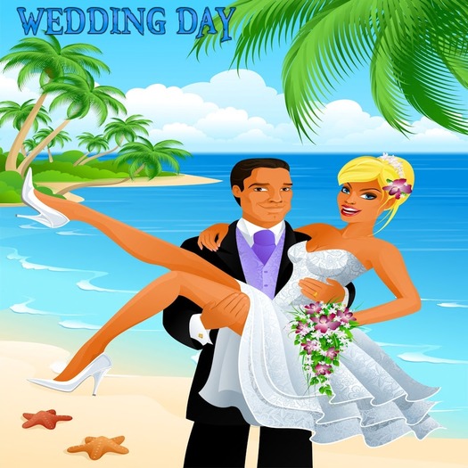 Wedding Day Greeting Card