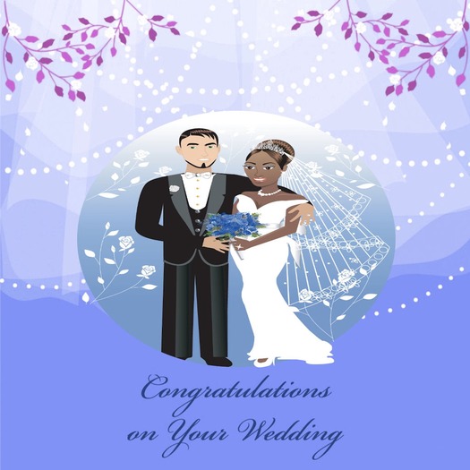Wedding Day Greeting Card